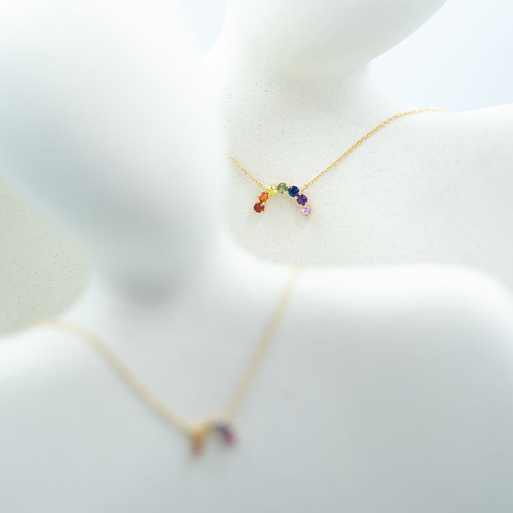 Rainbow Necklace - Mummy