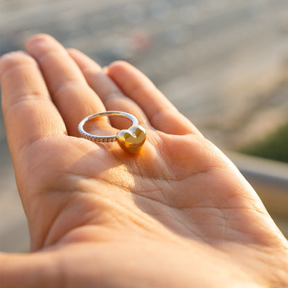 Heart of Gold Ring