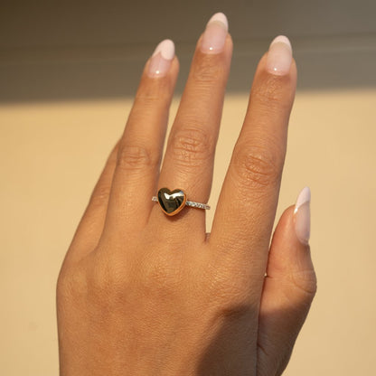 Heart of Gold Ring