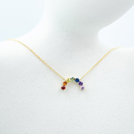Rainbow Necklace - Mummy