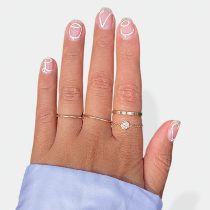 Self-Love Chain Ring