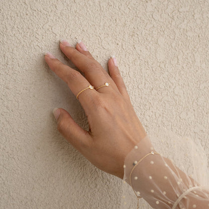 Self-Love Chain Ring