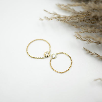 Self-Love Chain Ring