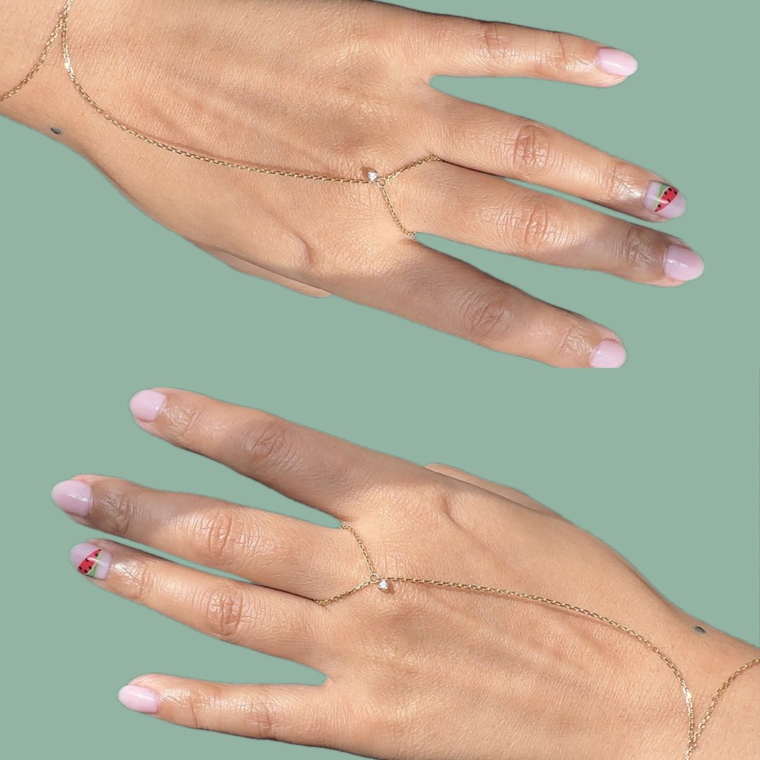 Truth Hand Chain Bracelet